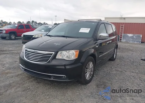 2014 Chrysler Town & Country Touring-L 30Th Anniversary из США, поврежденный, VIN 2C4RC1CG8ER273195